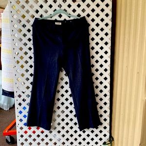 Dark gray pants. Posh brand, size 8.  Brand new. Calf- length.